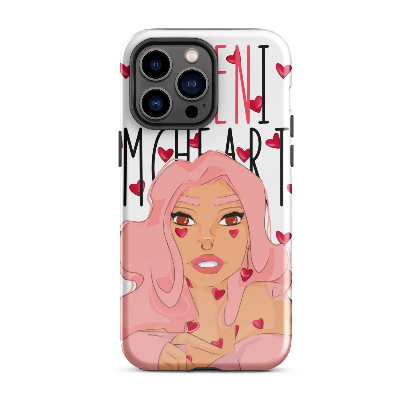 Queeni McHeart - Hardcase iPhone® -   Phone cases, AirPods cases #