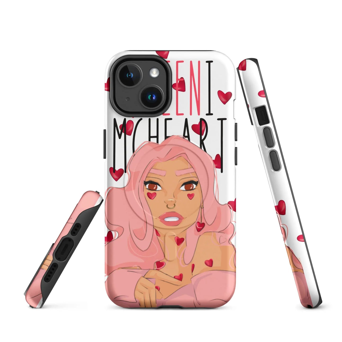 Queeni McHeart - Hardcase iPhone® mit MagSafe® -   Phone cases, AirPods cases #