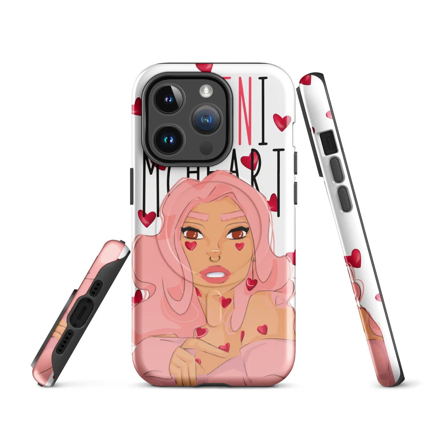 Queeni McHeart - Hardcase iPhone® mit MagSafe® -   Phone cases, AirPods cases #