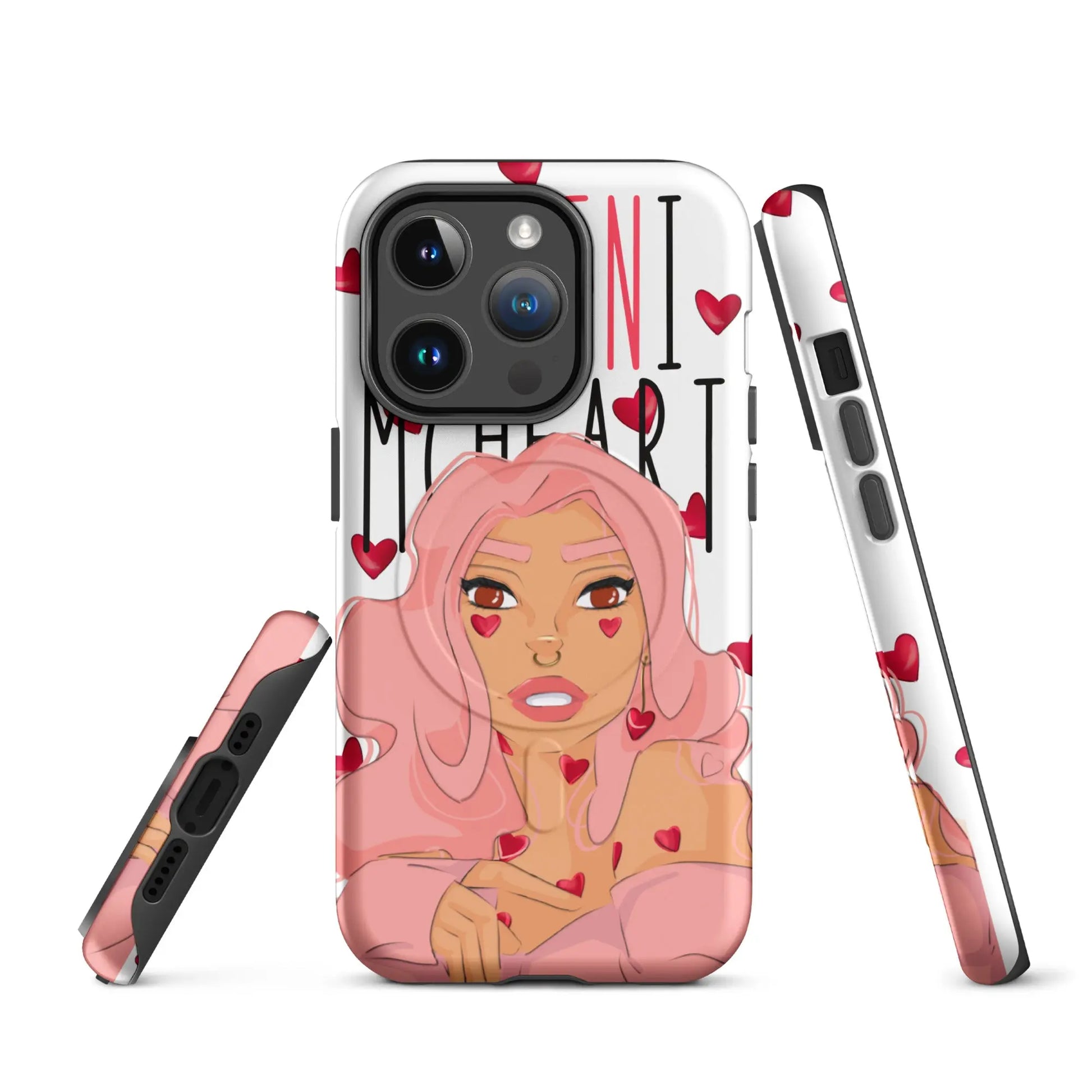 Queeni McHeart - Hardcase iPhone® mit MagSafe® -   Phone cases, AirPods cases #