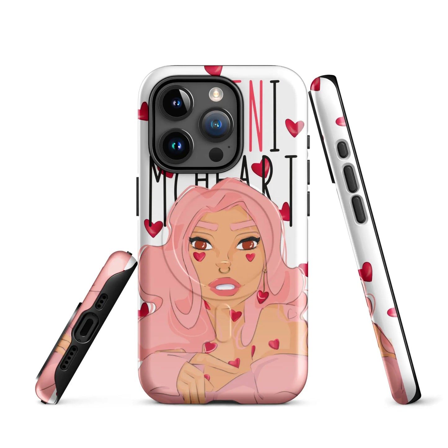Queeni McHeart - Hardcase iPhone® mit MagSafe® -   Phone cases, AirPods cases #