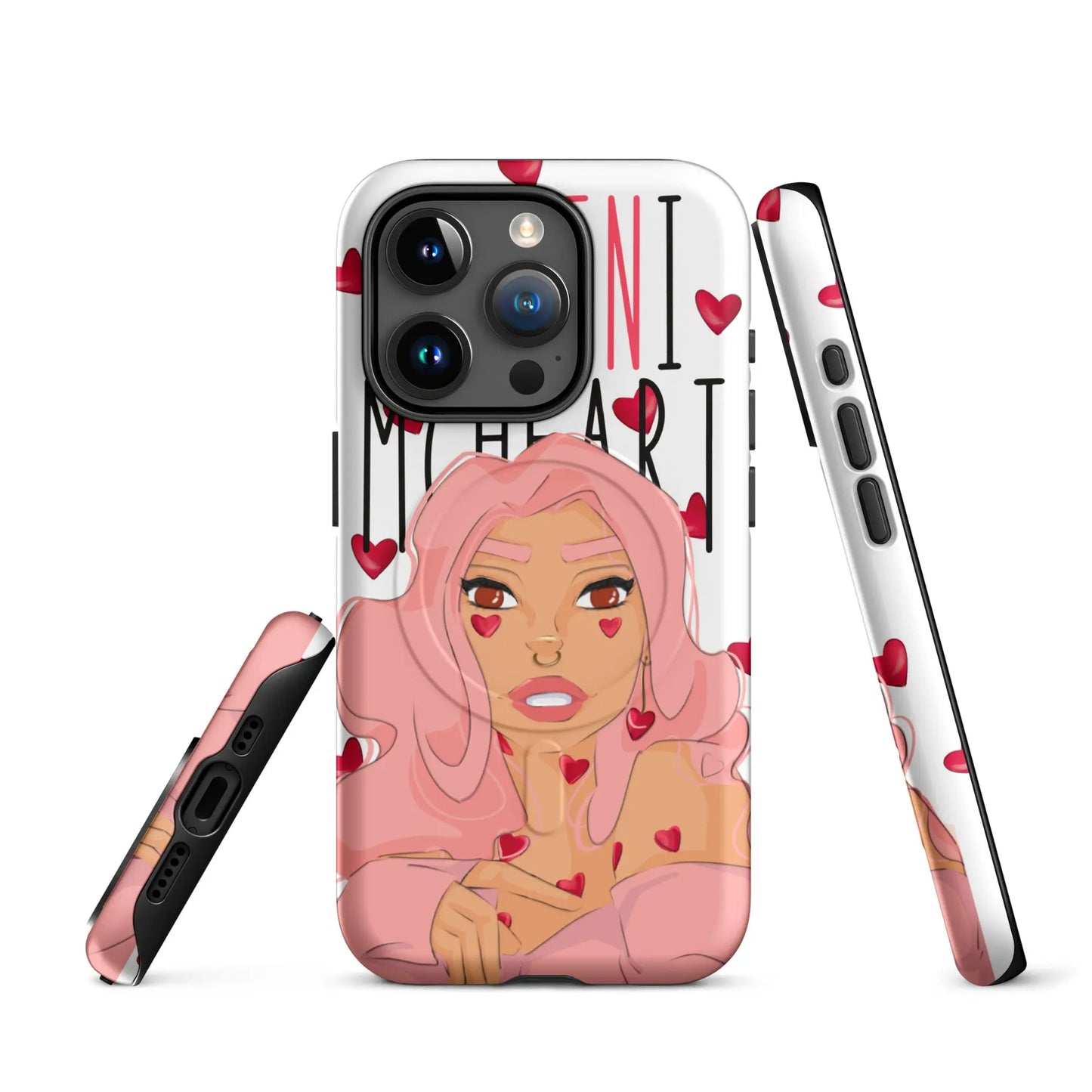 Queeni McHeart - Hardcase iPhone® mit MagSafe® -   Phone cases, AirPods cases #