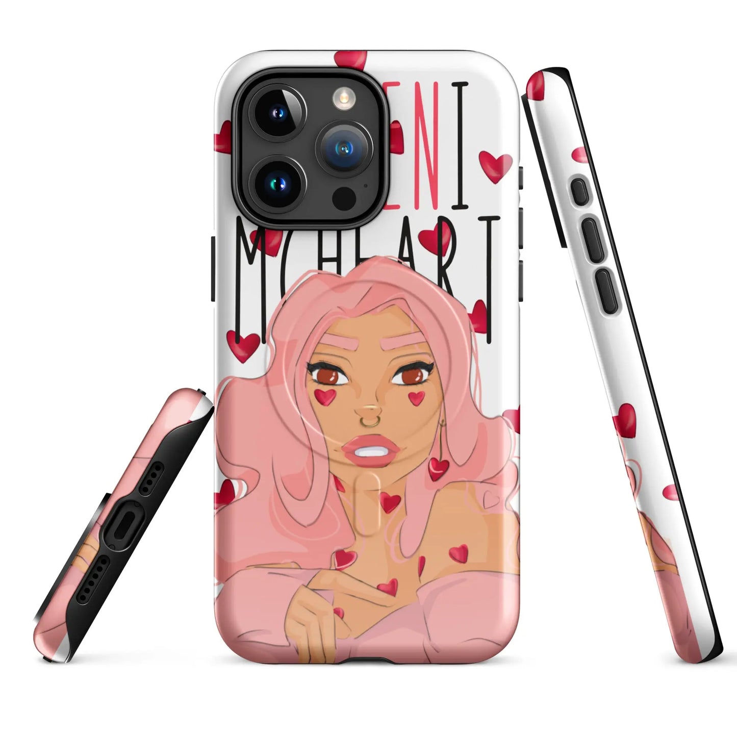 Queeni McHeart - Hardcase iPhone® mit MagSafe® -   Phone cases, AirPods cases #