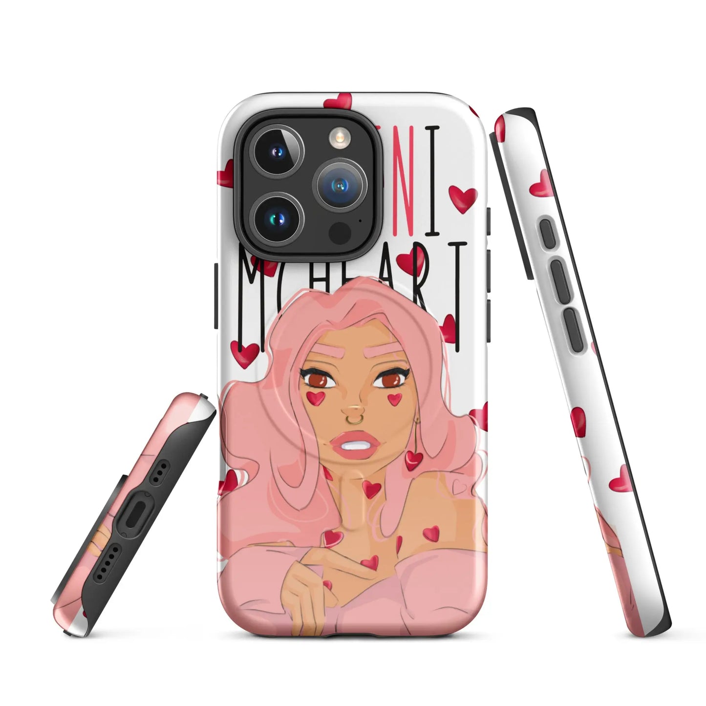 Queeni McHeart - Hardcase iPhone® mit MagSafe® -   Phone cases, AirPods cases #