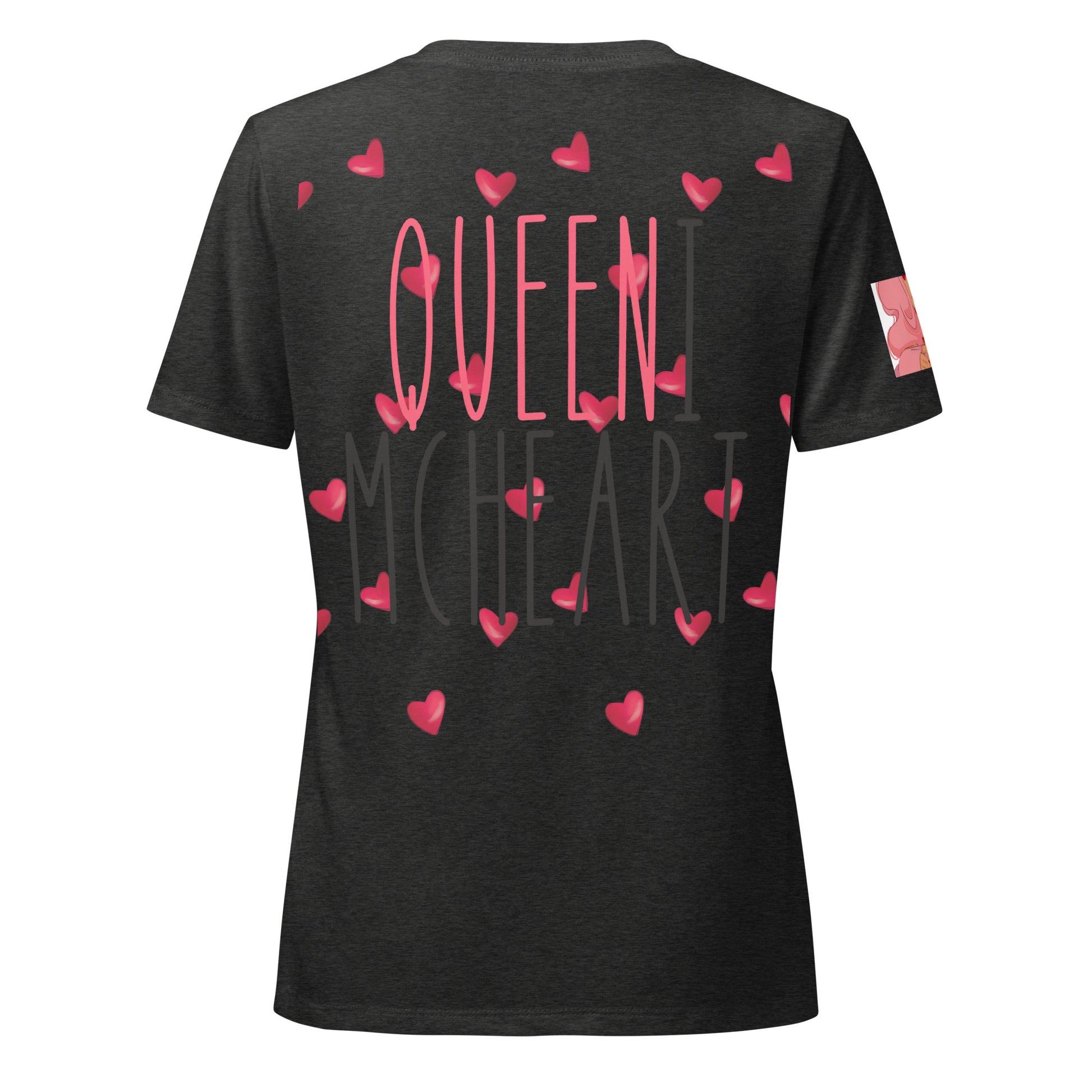 Queeni McHeart - Lockeres T-Shirt -   Shirts,Top #