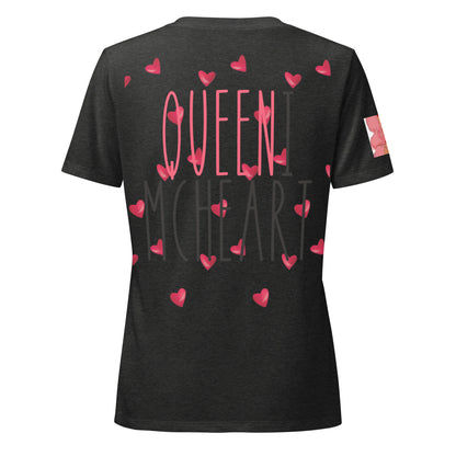 Queeni McHeart - Lockeres T-Shirt -   Shirts,Top #