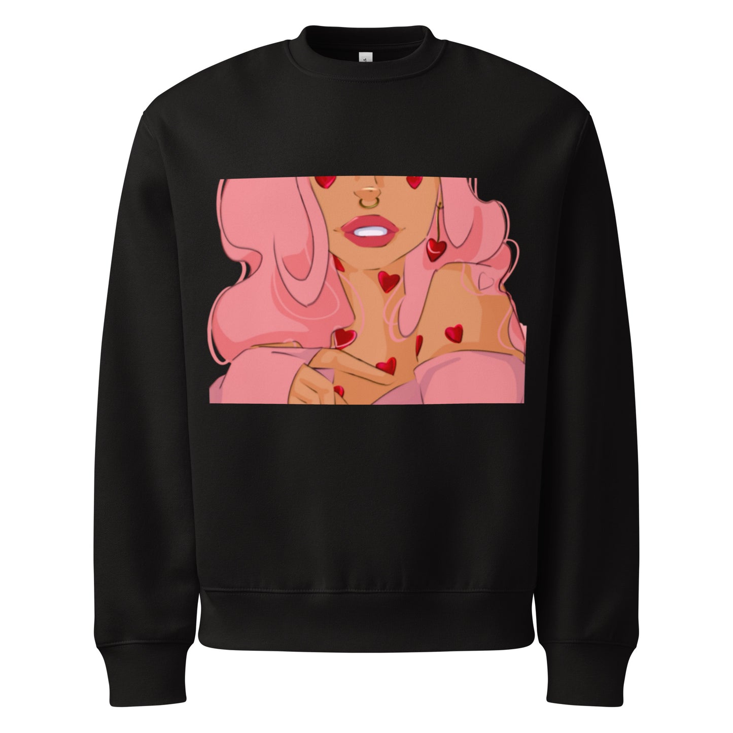 Queeni McHeart - Oversized Pullover -   Oversized Pullover #