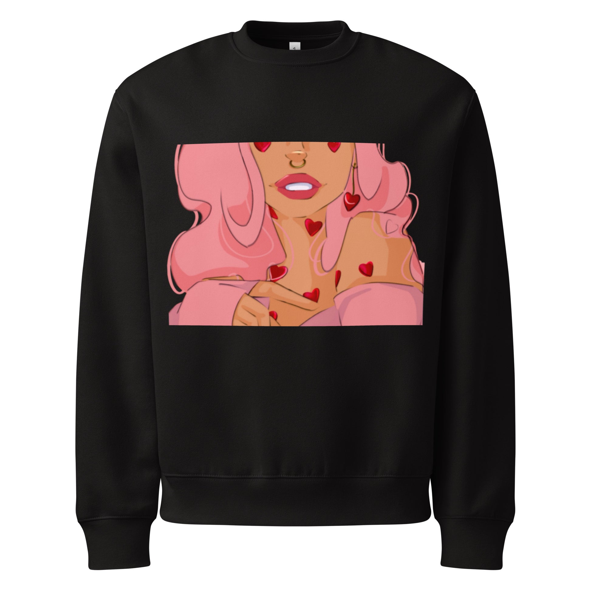 Queeni McHeart - Oversized Pullover -   Oversized Pullover #