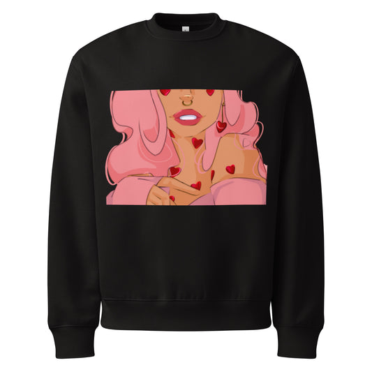 Queeni McHeart - Oversized Pullover -   Oversized Pullover #