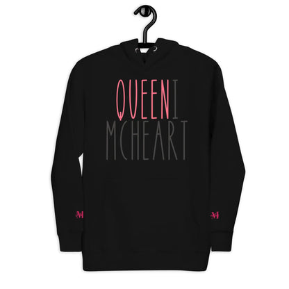 Queeni McHeart - Unisex-Kapuzenpullover -   Hoodies, Pullover, Jacken, Sweatpants, Jogginghosen, Hosen #