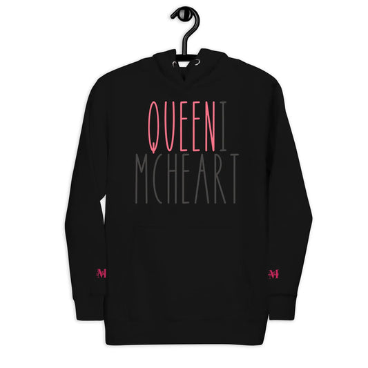 Queeni McHeart - Unisex-Kapuzenpullover -   Hoodies, Pullover, Jacken, Sweatpants, Jogginghosen, Hosen #