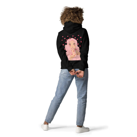Queeni McHeart - Unisex-Kapuzenpullover -   Hoodies, Pullover, Jacken, Sweatpants, Jogginghosen, Hosen #