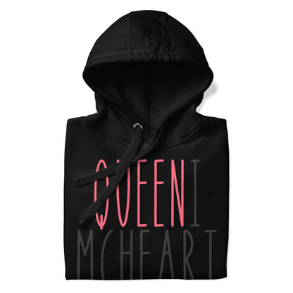 Queeni McHeart - Unisex-Kapuzenpullover -   Hoodies, Pullover, Jacken, Sweatpants, Jogginghosen, Hosen #