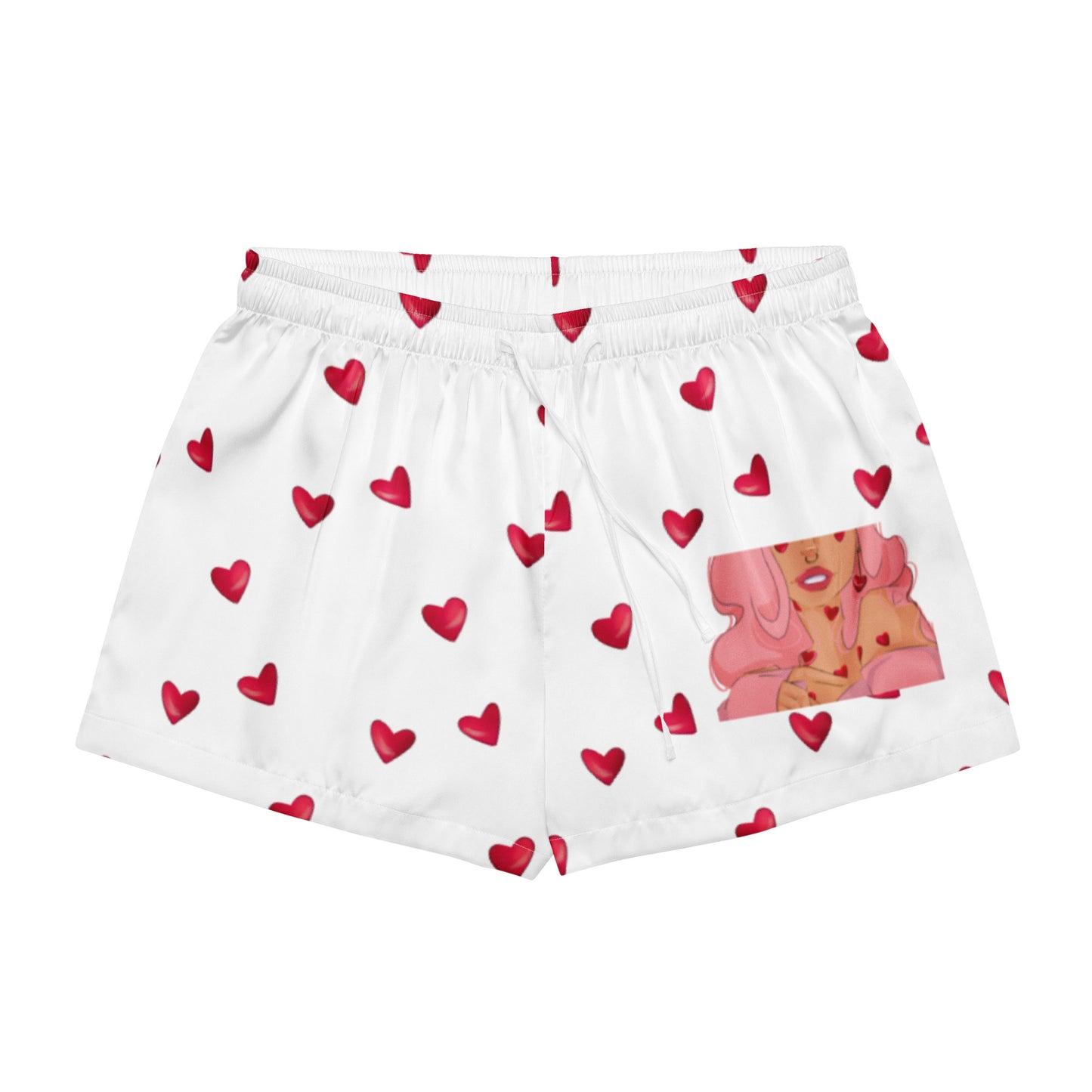 Queeni McHeart - kurze Pyjama-Shorts -   PJ #