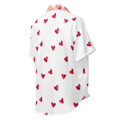 Queeni McHeart - kurzes Pyjama-Top -   PJ #
