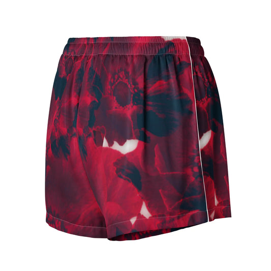 Rebel Rose - kurze Pyjama-Shorts -   PJ #