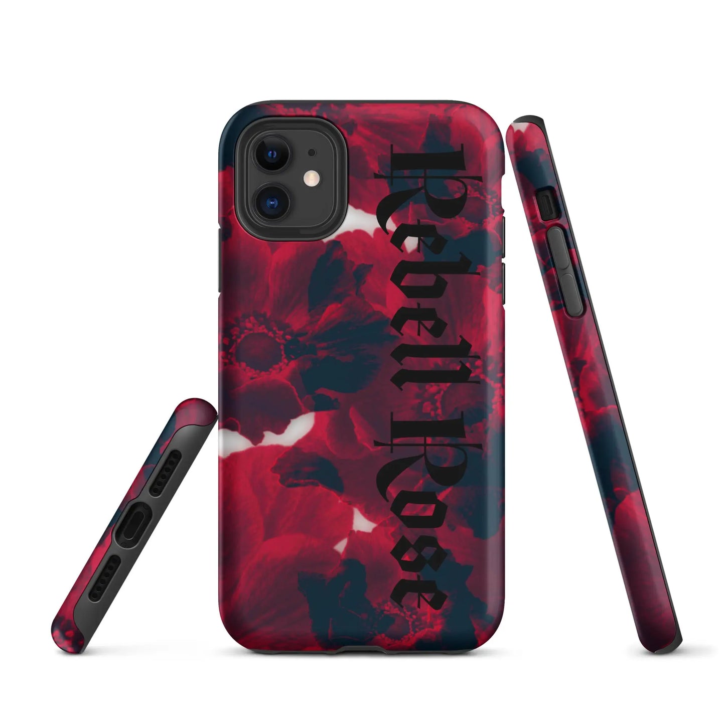 Rebell Rose - Hardcase iPhone® -   Phone cases, AirPods cases #