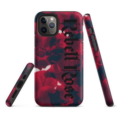 Rebell Rose - Hardcase iPhone® -   Phone cases, AirPods cases #