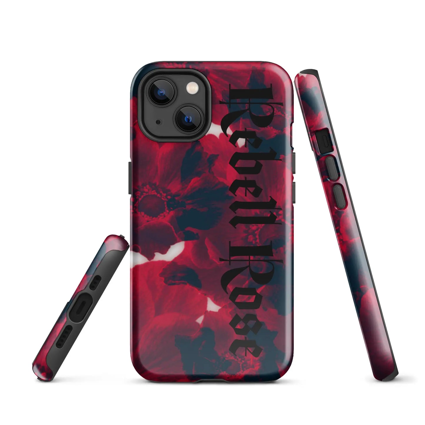Rebell Rose - Hardcase iPhone® -   Phone cases, AirPods cases #