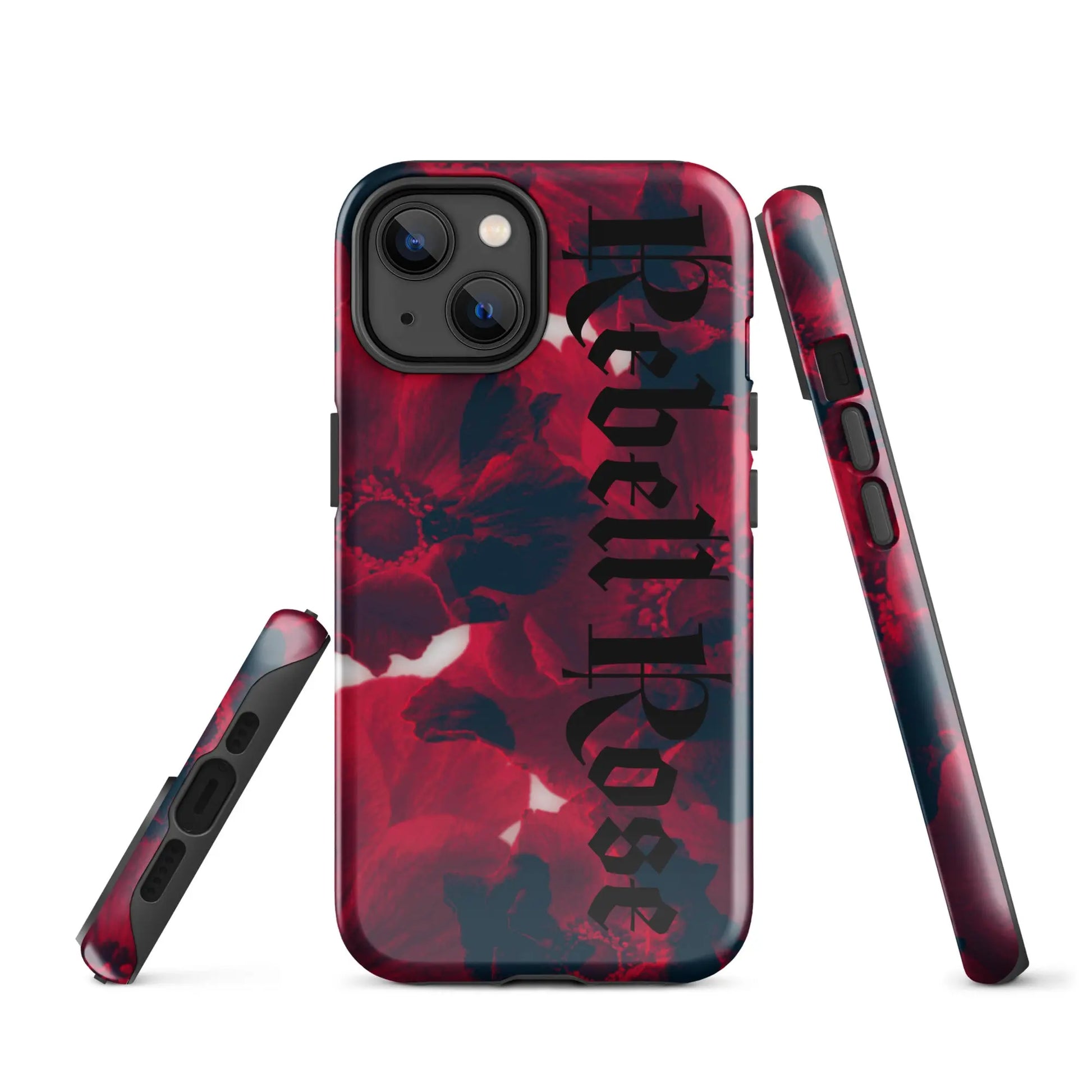 Rebell Rose - Hardcase iPhone® -   Phone cases, AirPods cases #