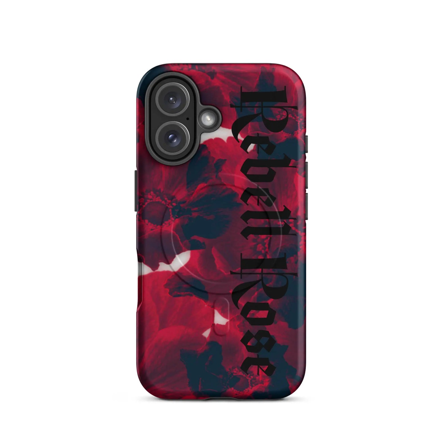 Rebell Rose - Hardcase iPhone® mit MagSafe® -   Phone cases, AirPods cases #