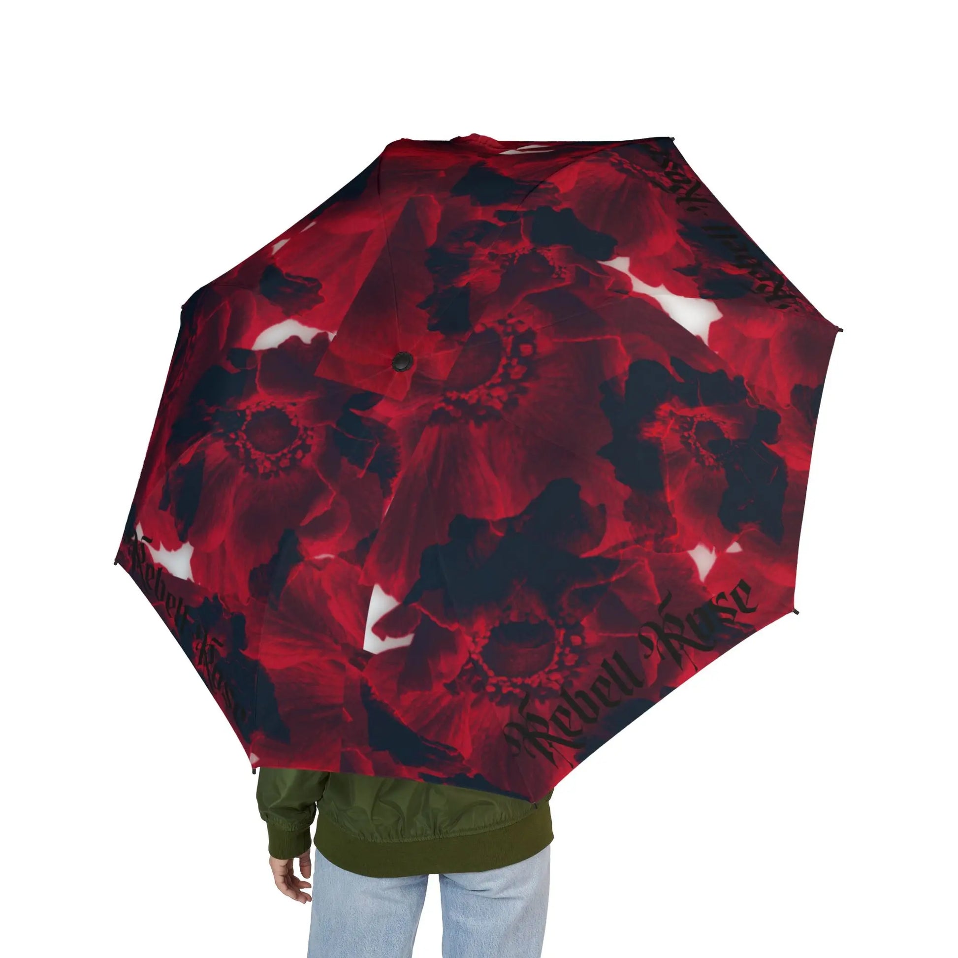 Rebell Rose - Regenschirm -   Accessories #