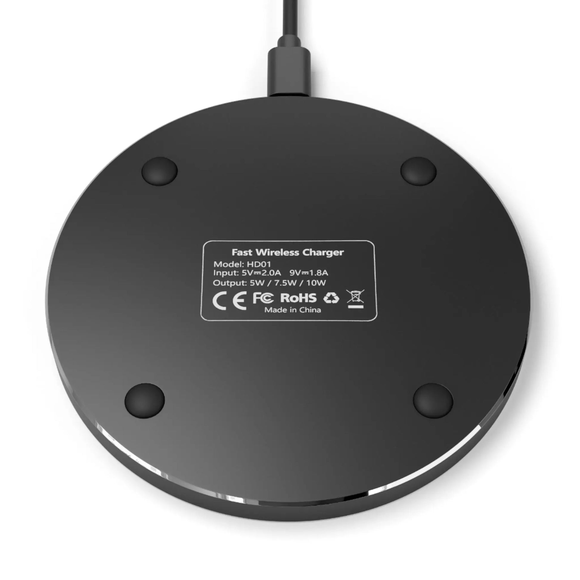 Rebell Rose - Wireless Charger -   Charging Pad #