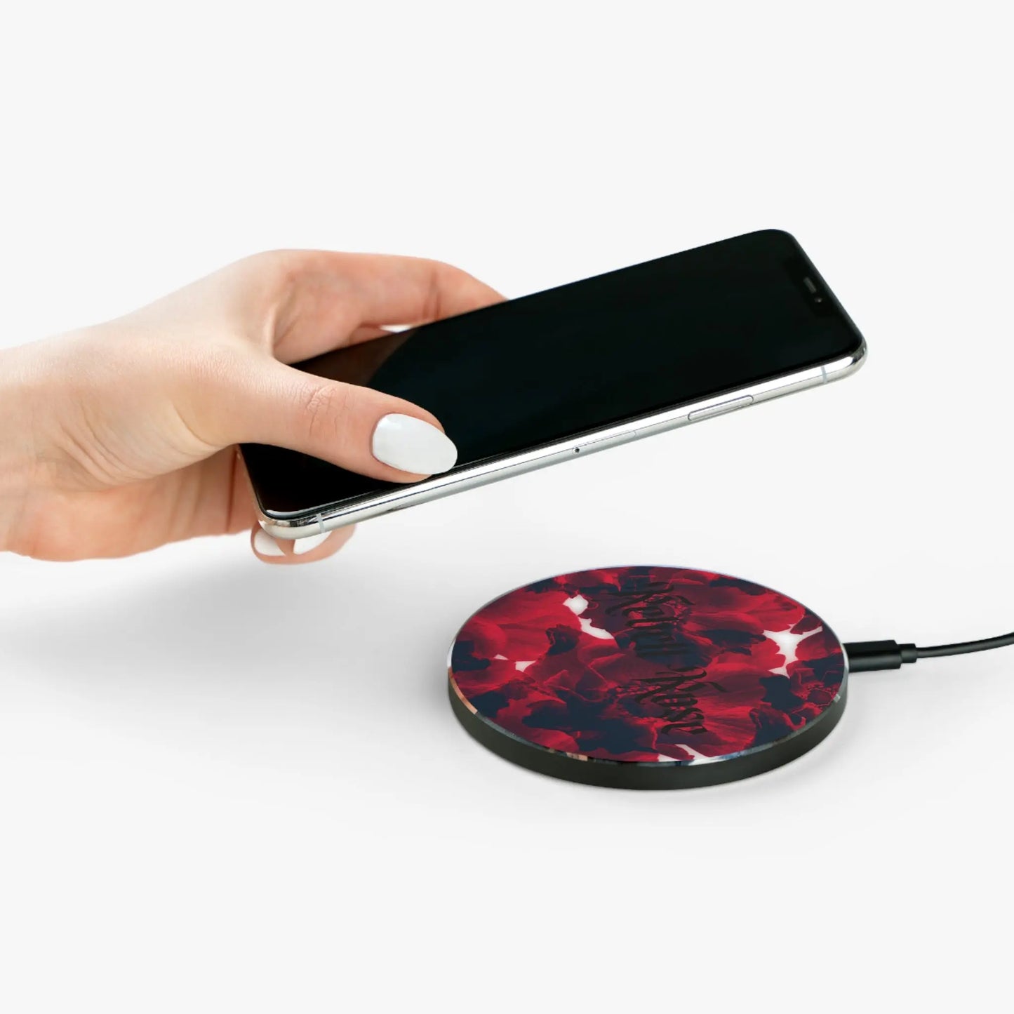 Rebell Rose - Wireless Charger -   Charging Pad #