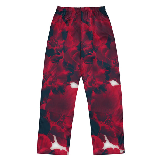 Rebell Rose - lange Pyjama-Shorts -   PJ #