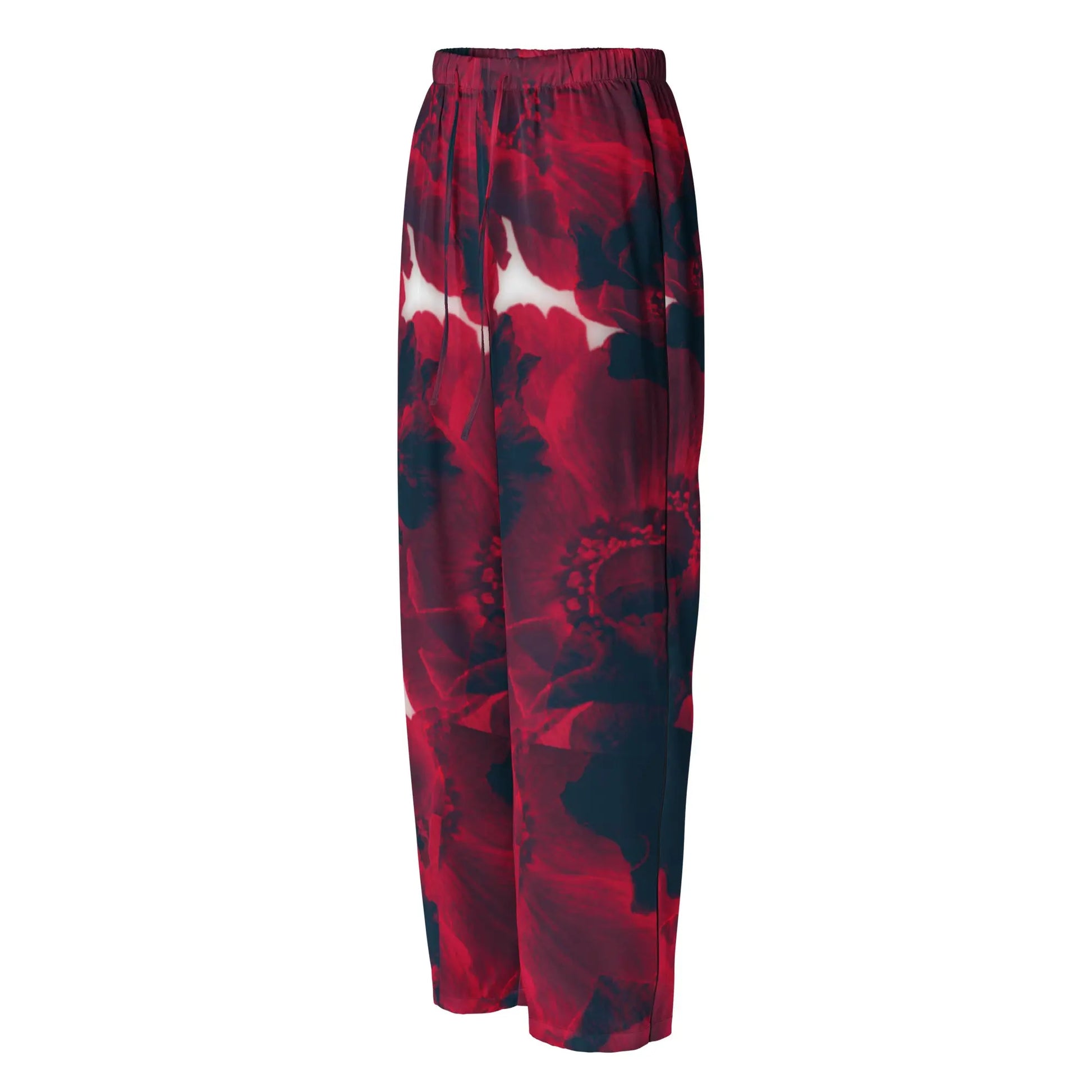 Rebell Rose - lange Pyjama-Shorts -   PJ #