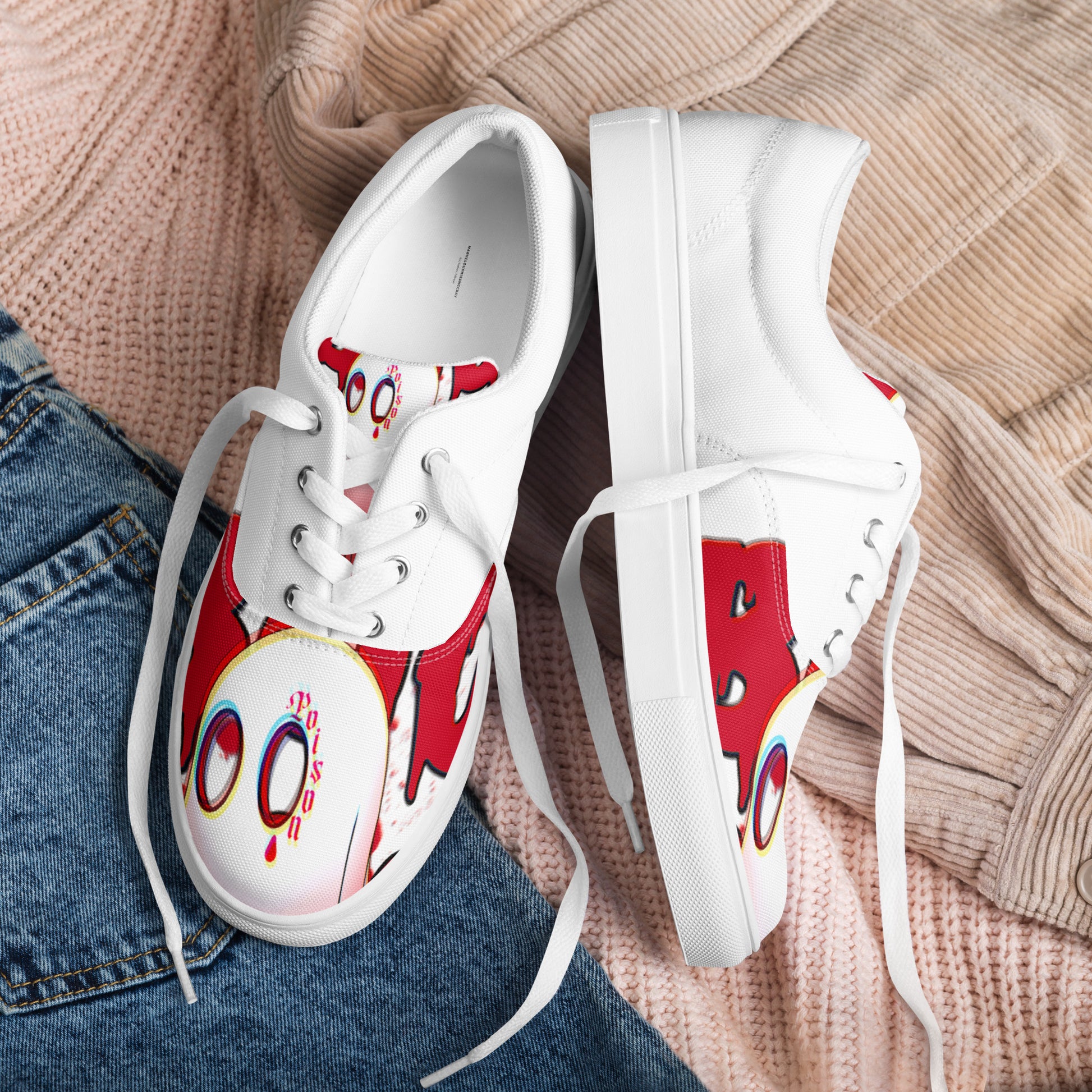Red Boo - Canvas-Schuhe -    #