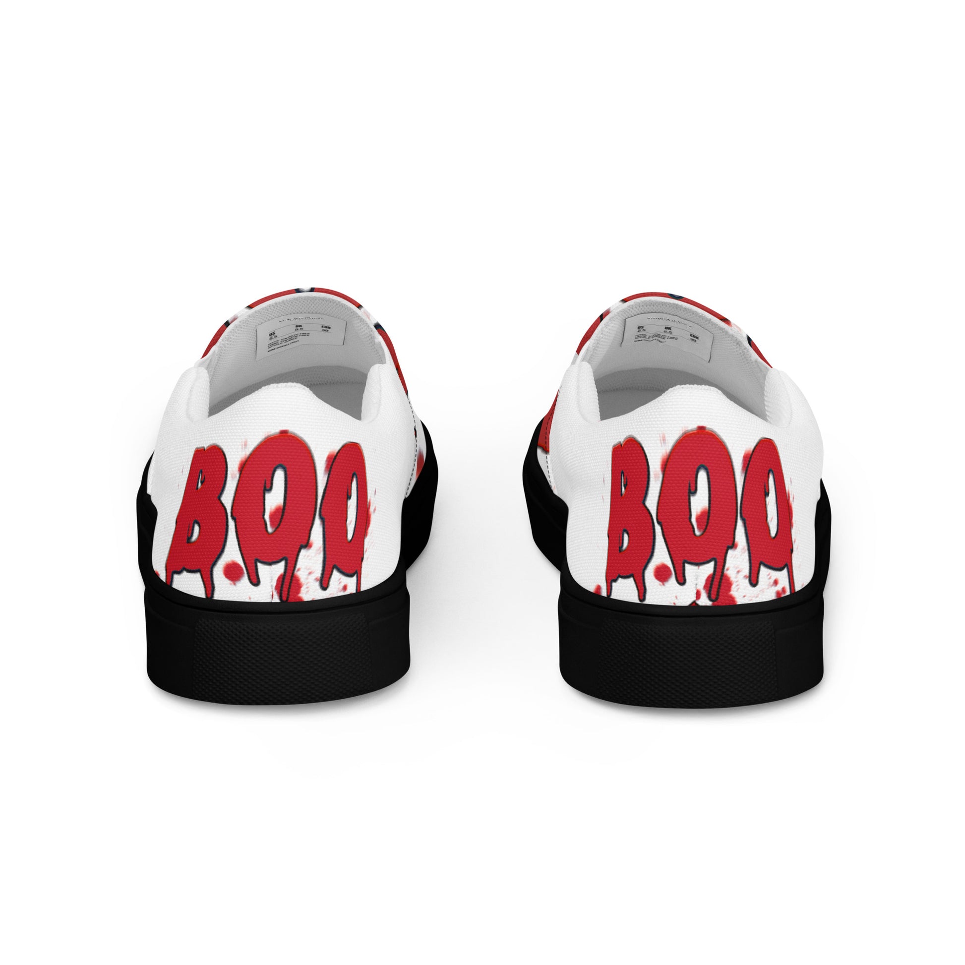 Red Boo - Canvas-Slipper -    #