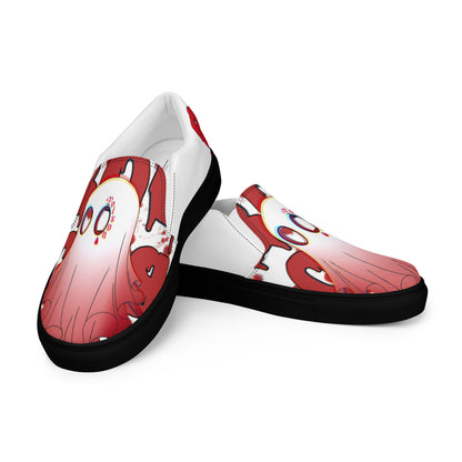 Red Boo - Canvas-Slipper -    #