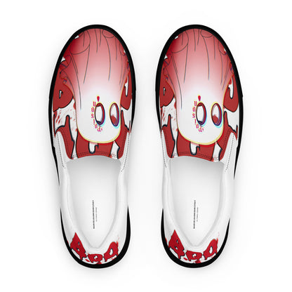 Red Boo - Canvas-Slipper -    #