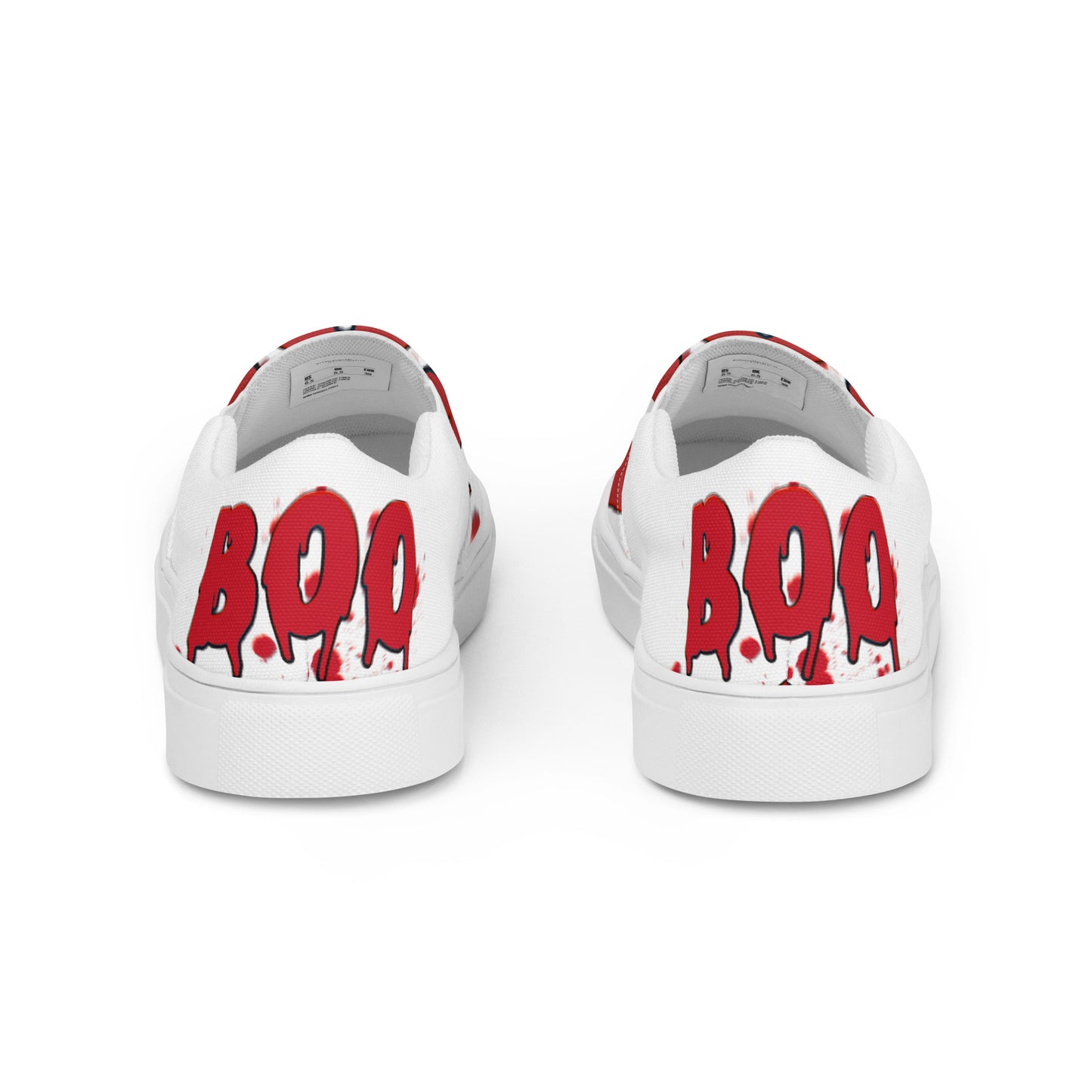 Red Boo - Canvas-Slipper -    #