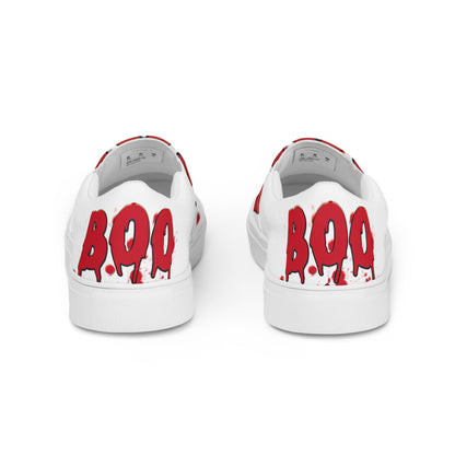 Red Boo - Canvas-Slipper -    #