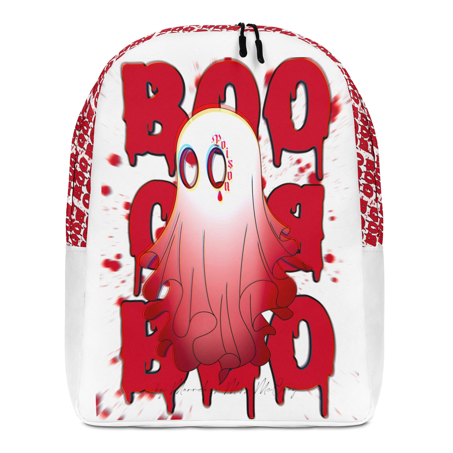 Red Boo - Minimalistischer Rucksack -    #