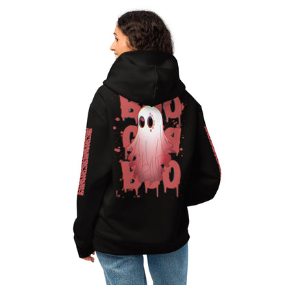 Red Boo - Oversized Hoodie -   Oversized Hoodie #