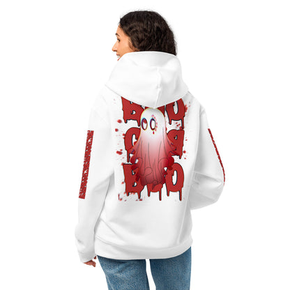 Red Boo - Oversized Hoodie -   Oversized Hoodie #