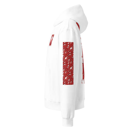 Red Boo - Oversized Hoodie -   Oversized Hoodie #