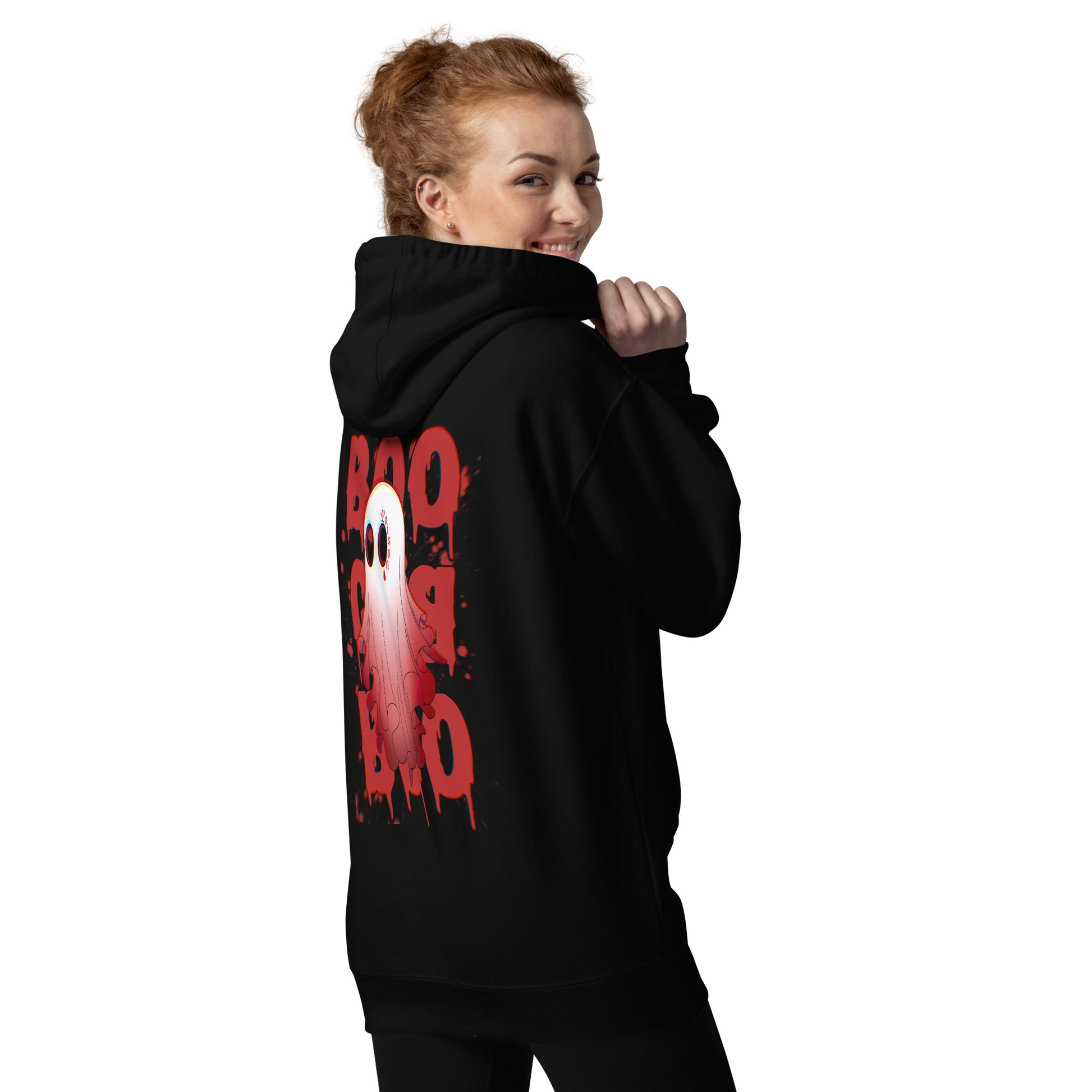 Red Boo - Unisex-Kapuzenpullover -   Kapuzenpullover #