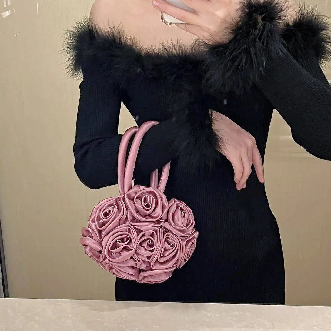 Retro Flower Bag -   0 #