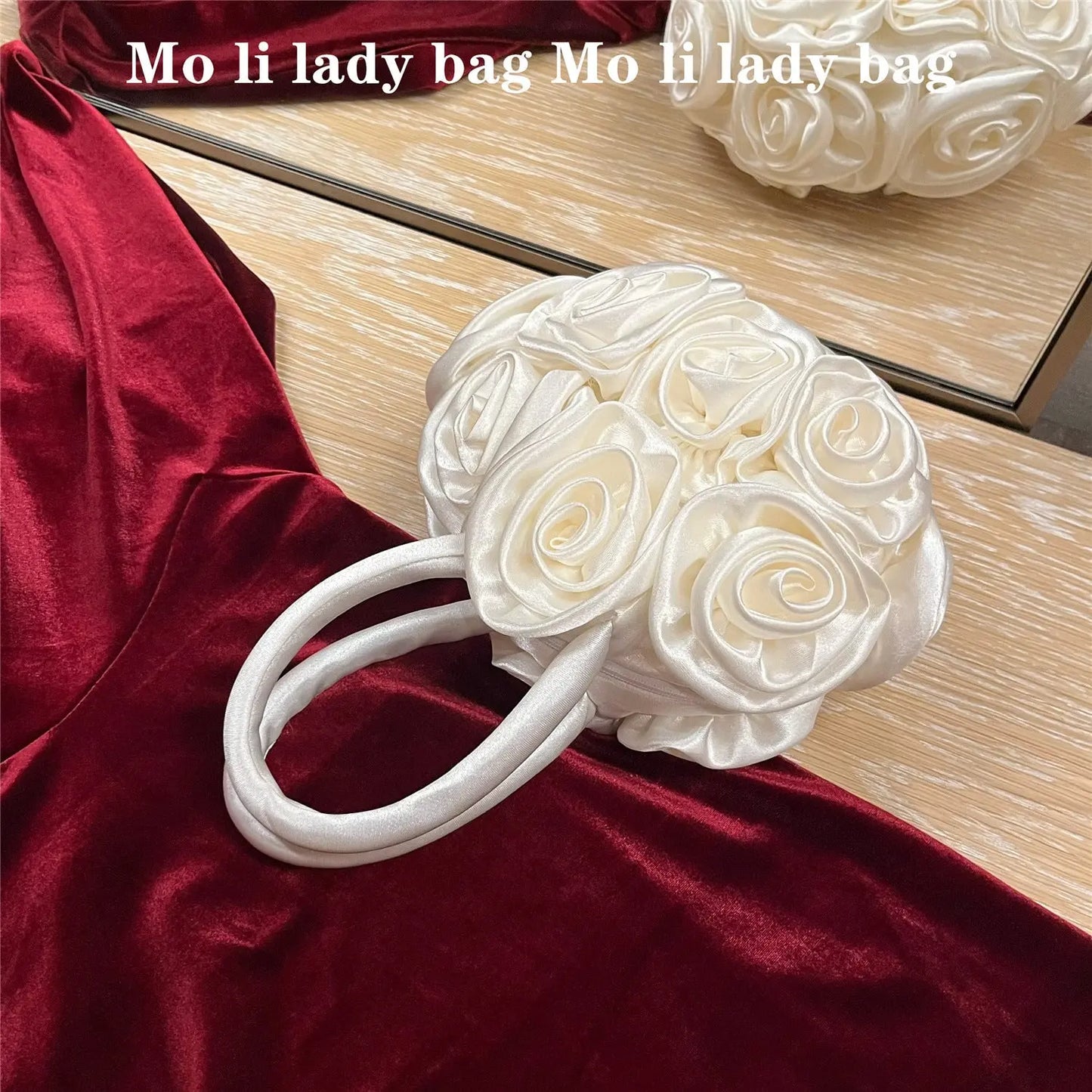 Retro Flower Bag -   0 #