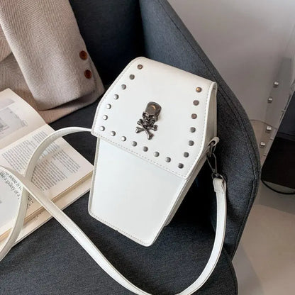 "Rivet Coffin" - Schultertasche -   0 #