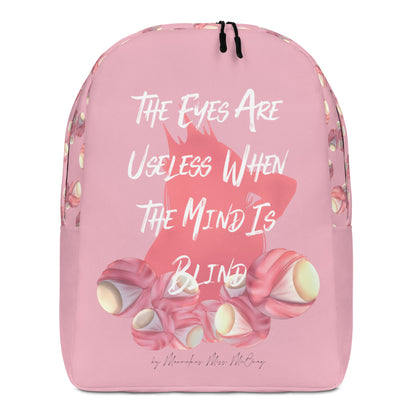Rosè Eyeballs - Minimalistischer Rucksack -    #
