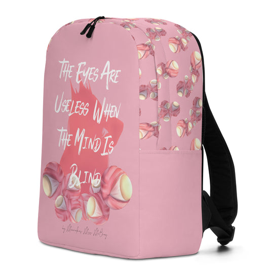Rosè Eyeballs - Minimalistischer Rucksack -    #