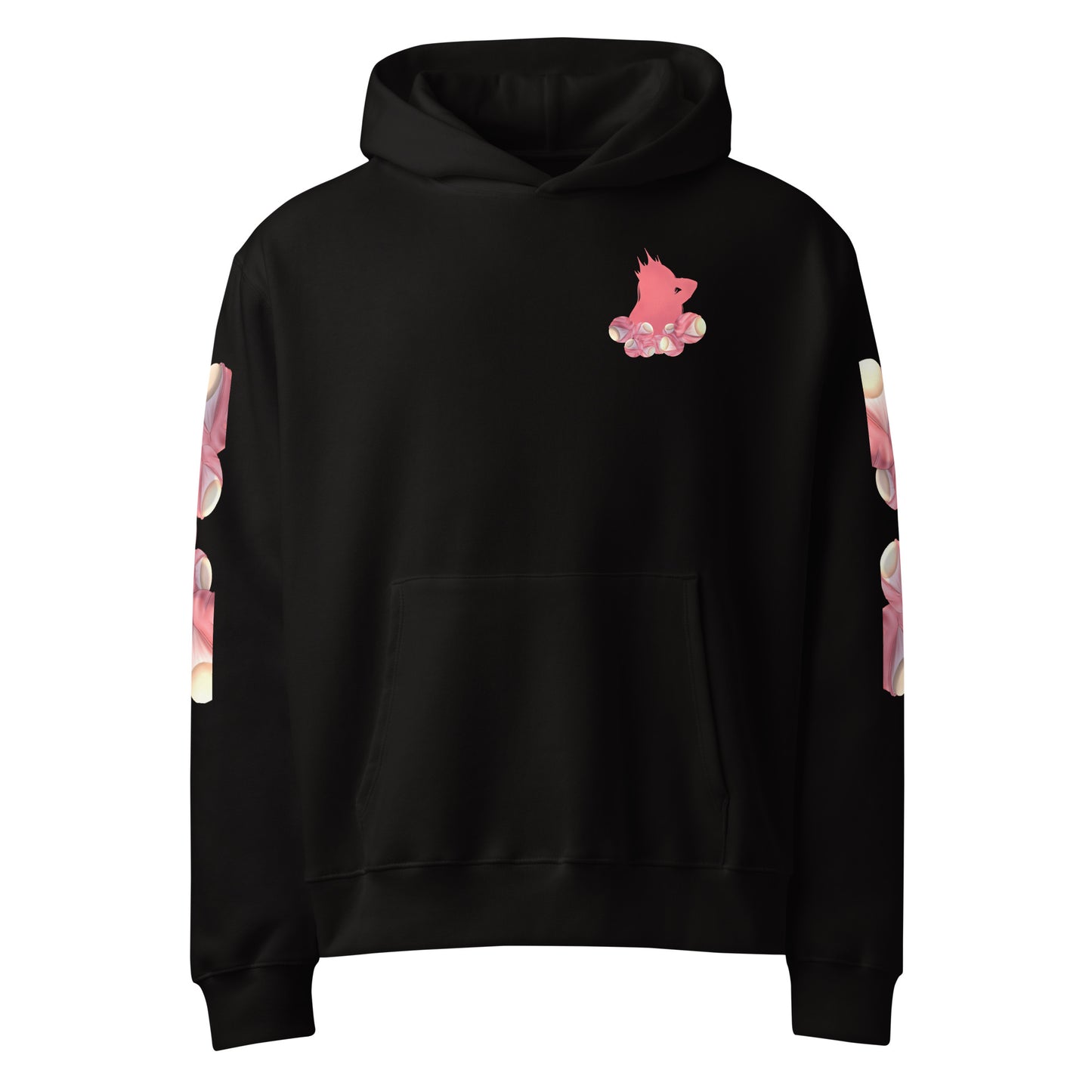Rosé Eyeballs - Oversized Hoodie -   Oversized Hoodie #