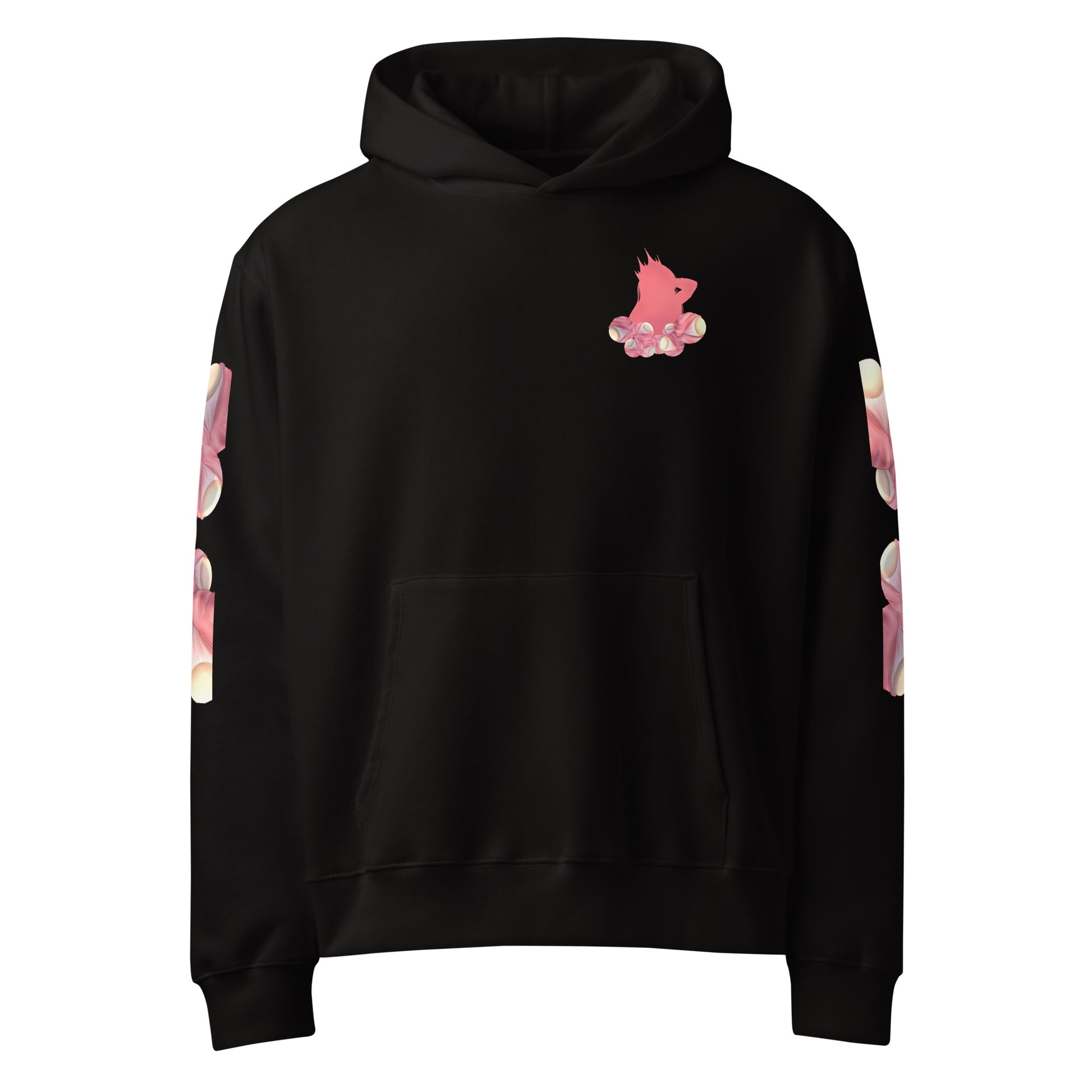 Rosé Eyeballs - Oversized Hoodie -   Oversized Hoodie #