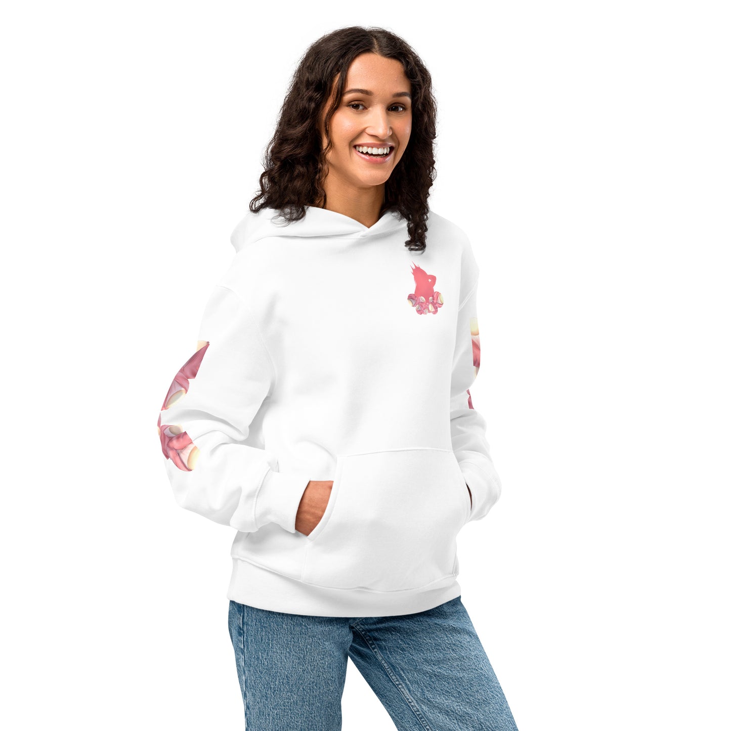 Rosé Eyeballs - Oversized Hoodie -   Oversized Hoodie #