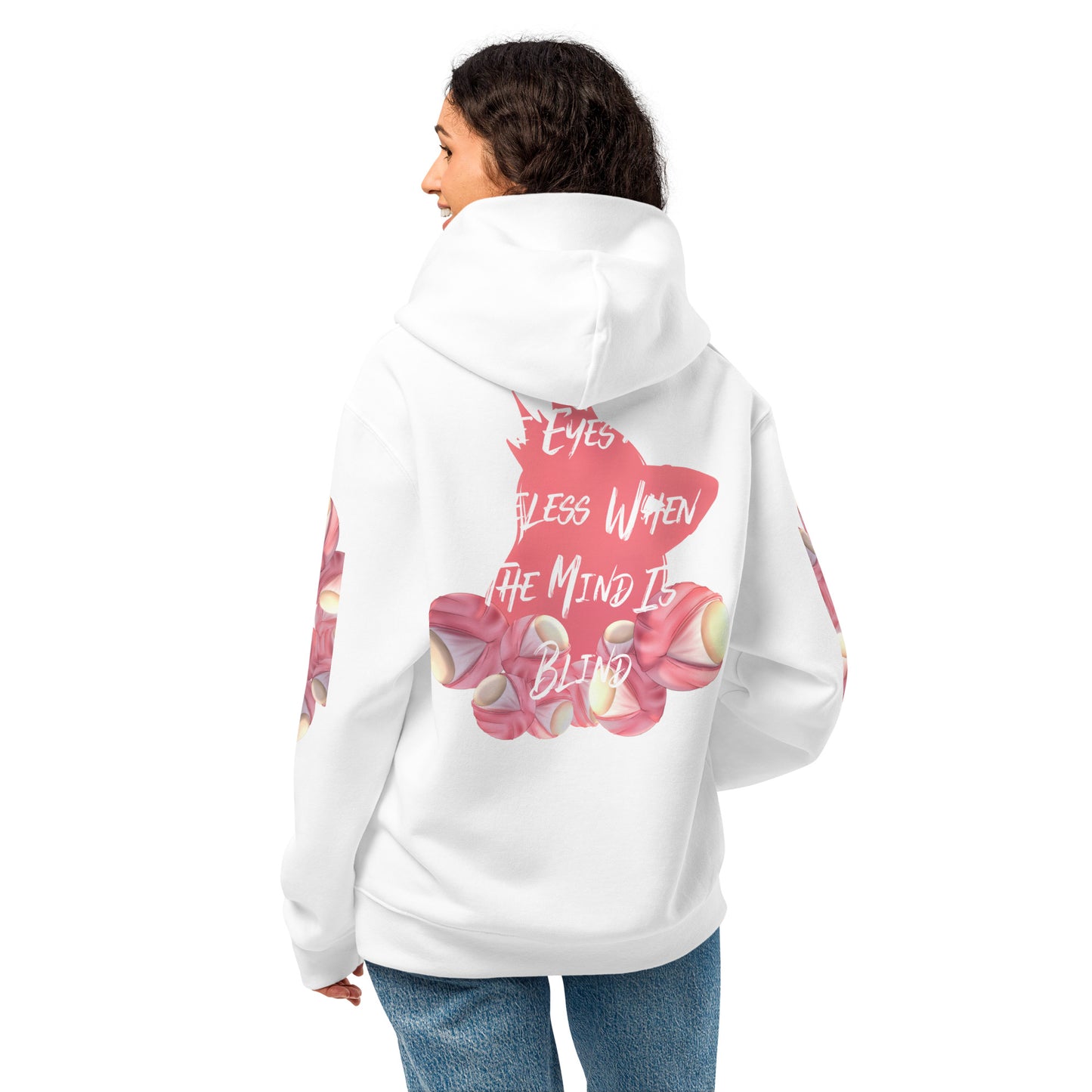 Rosé Eyeballs - Oversized Hoodie -   Oversized Hoodie #